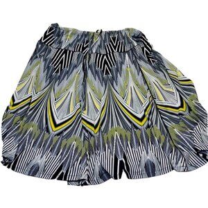 Evo Vorro Skirt White Black Yellow Size Medium pull on tie side